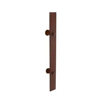 Deurgreep roest vlak model 400x40mm