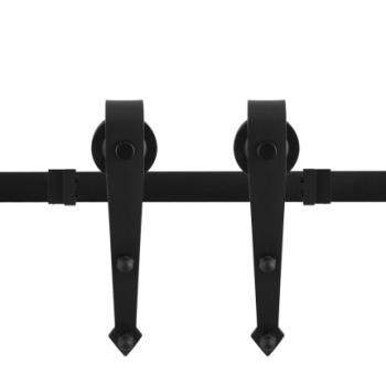 Schuifdeursysteem Classic Zwart dubbel