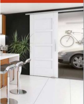 Schuifdeurbeslag Evolve M2, 2 meter enkele deur